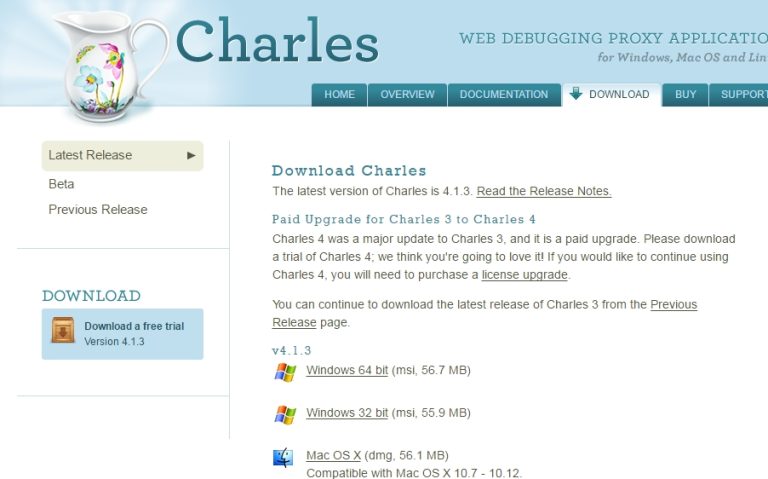 Charles Proxy 4.2 Free Download